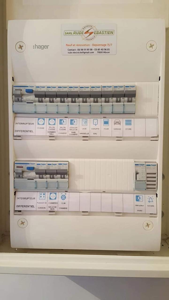 Remplacement de tableaux électriques Mâcon